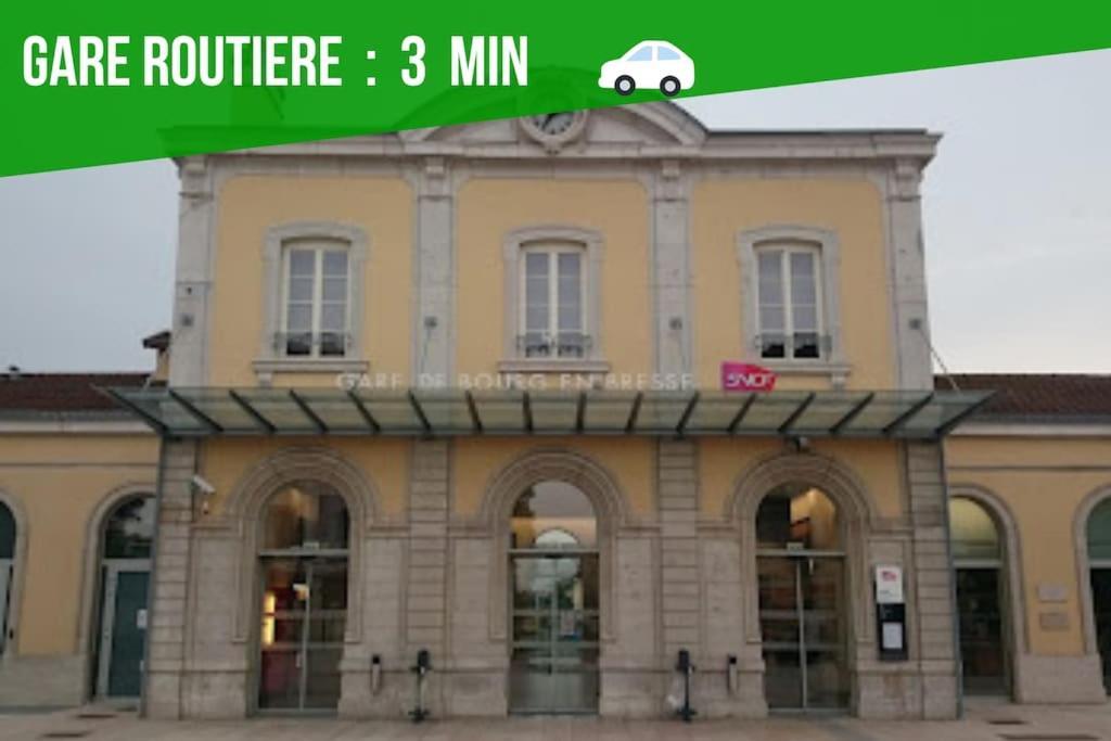 Appartement Le Coquet - Balcon - Proche Gare - Parking Bourg-en-Bresse
